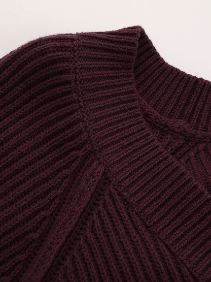 Metal Button Cinched Waist Knit Cardigan