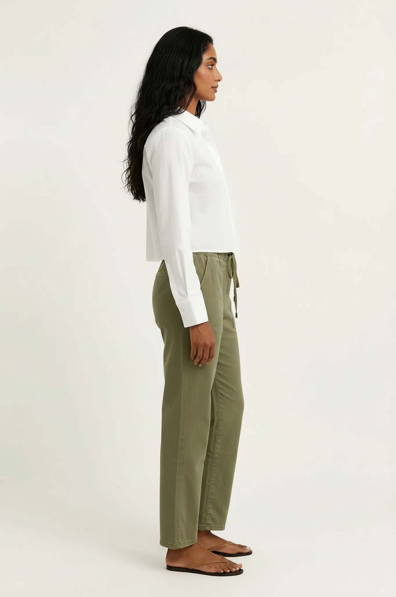 Base Cotton Poplin Button Down