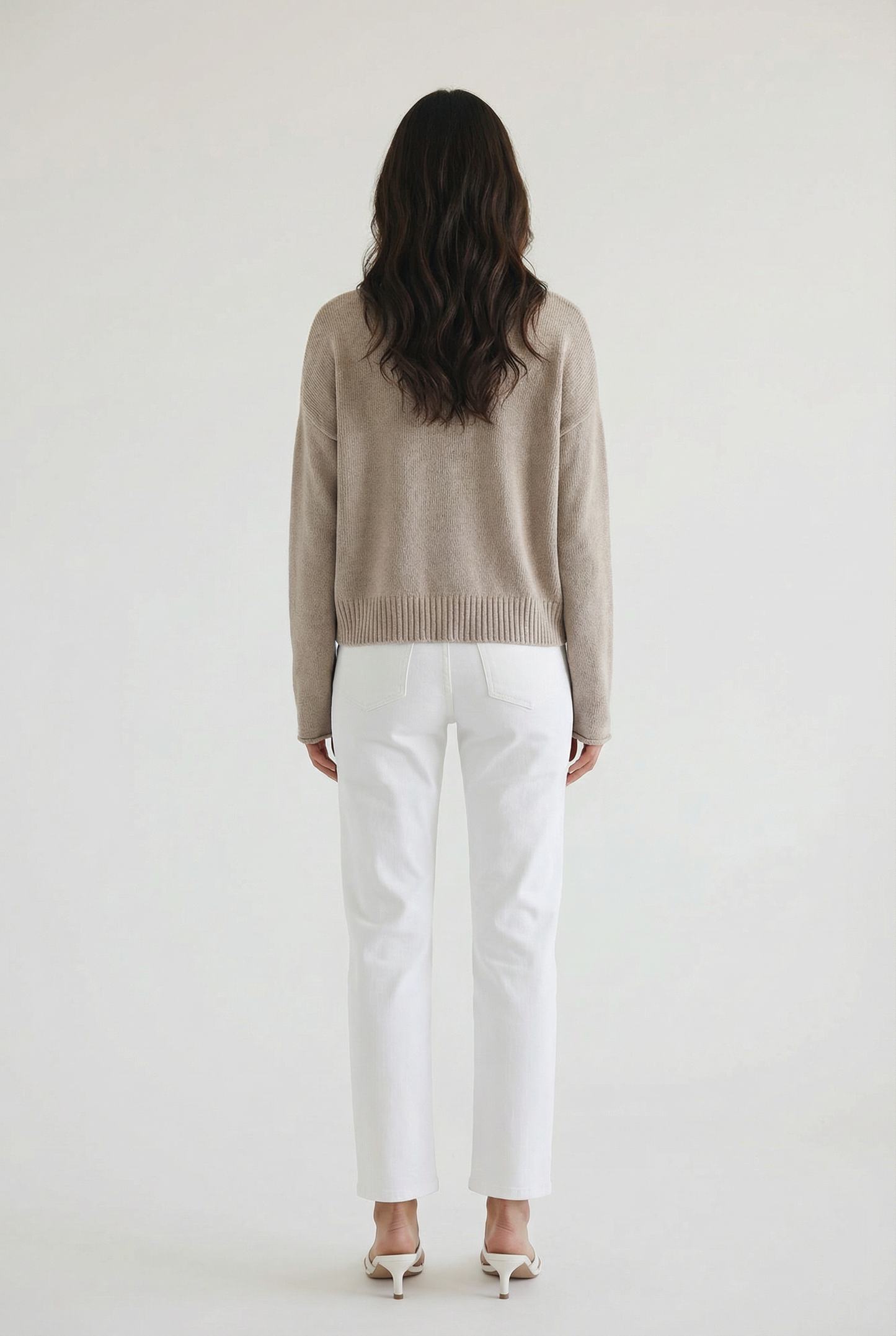 Beach Embroidered Sweater