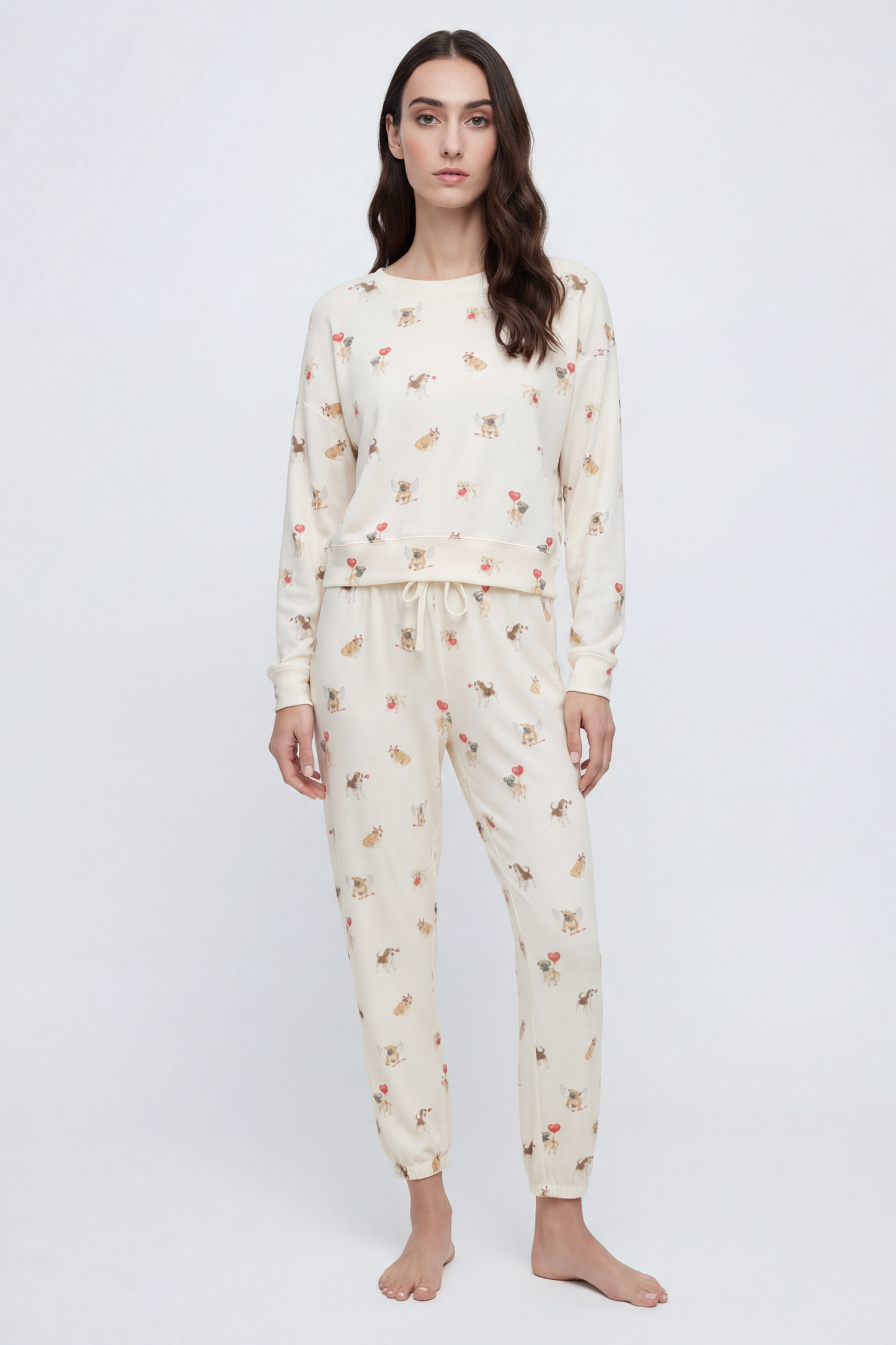 Bisous Love Pup Top