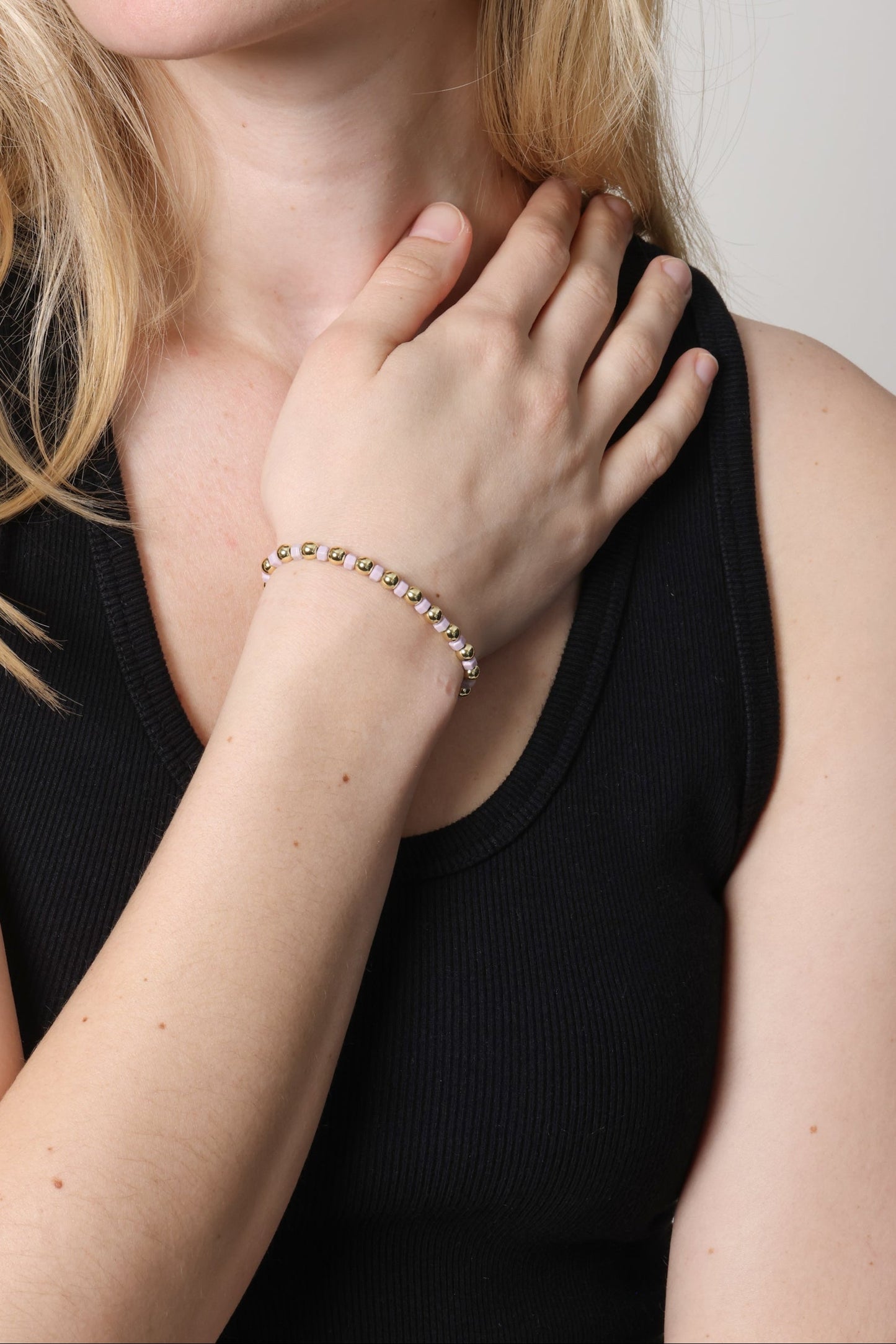 Blake Medium Bead And Ball Bracelet