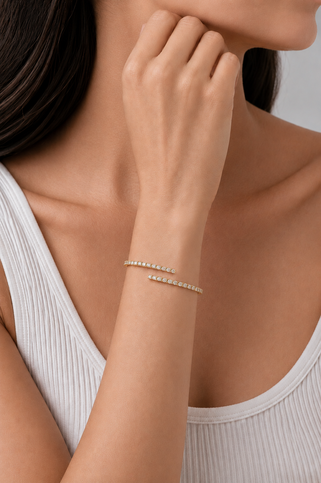 Brielle Bezel Bracelet