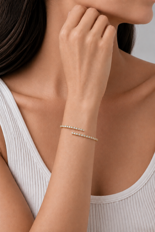 Brielle Bezel Bracelet