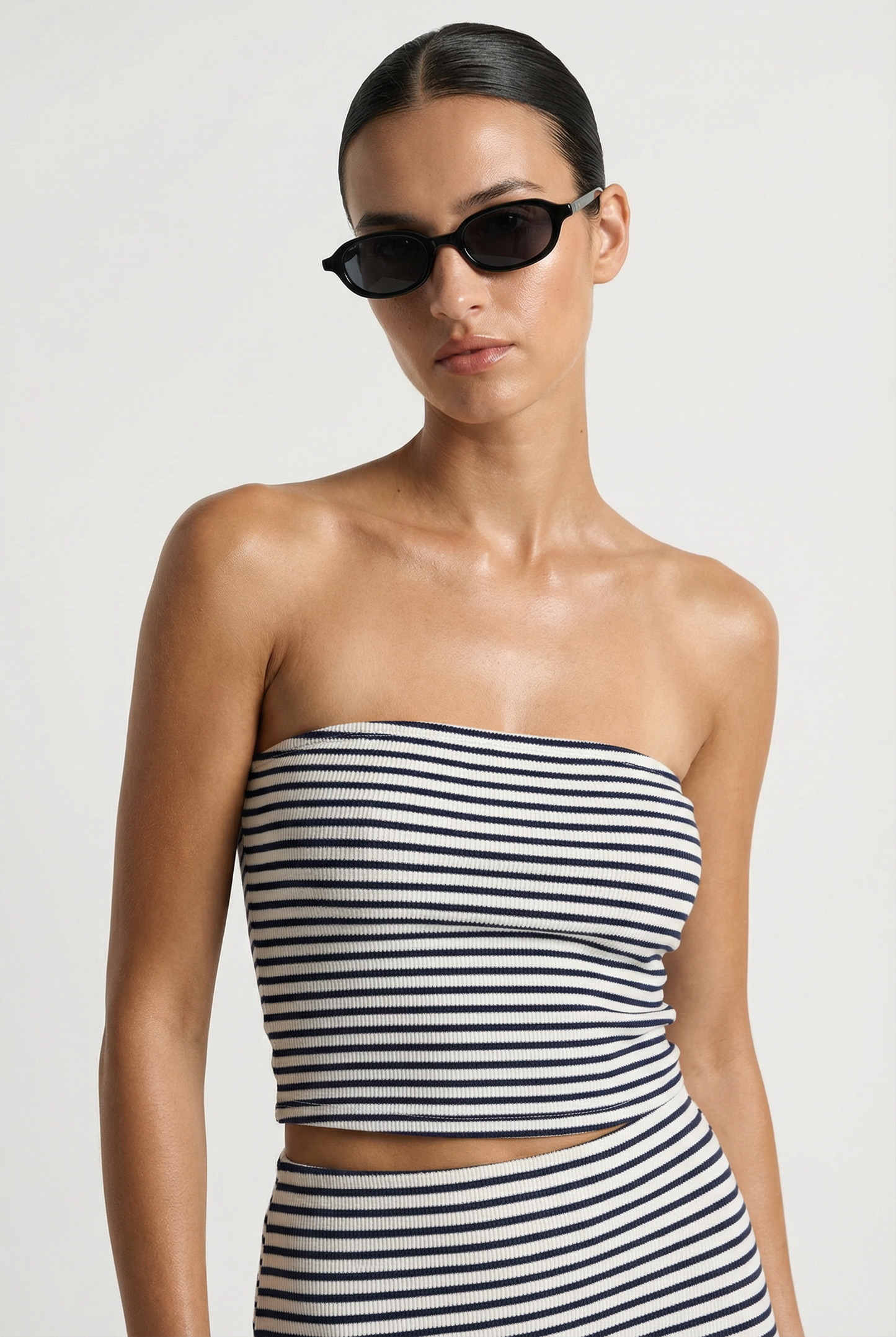 Caffari Stripe Tube Top