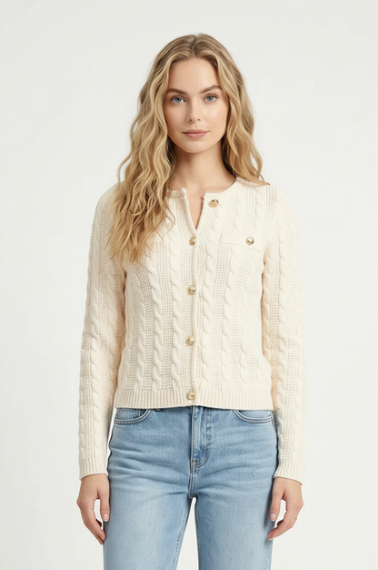 Cambridge Cableknit Cardi