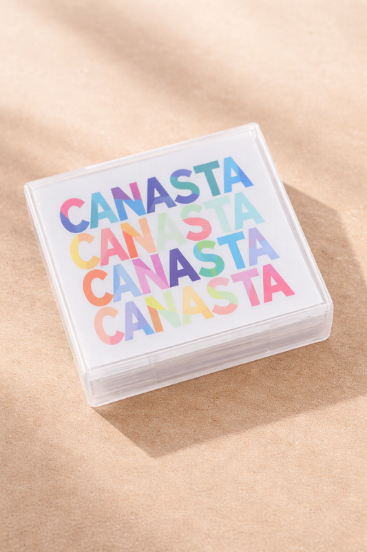 Canasta Coaster Set