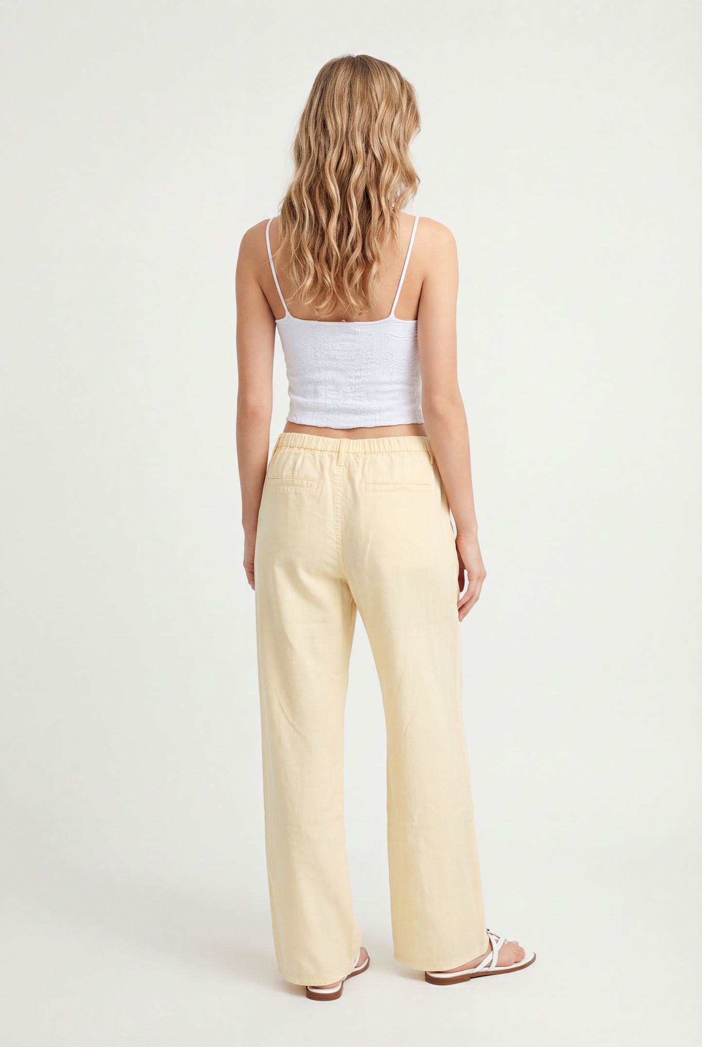 Capri Lace V Neck Crop Top