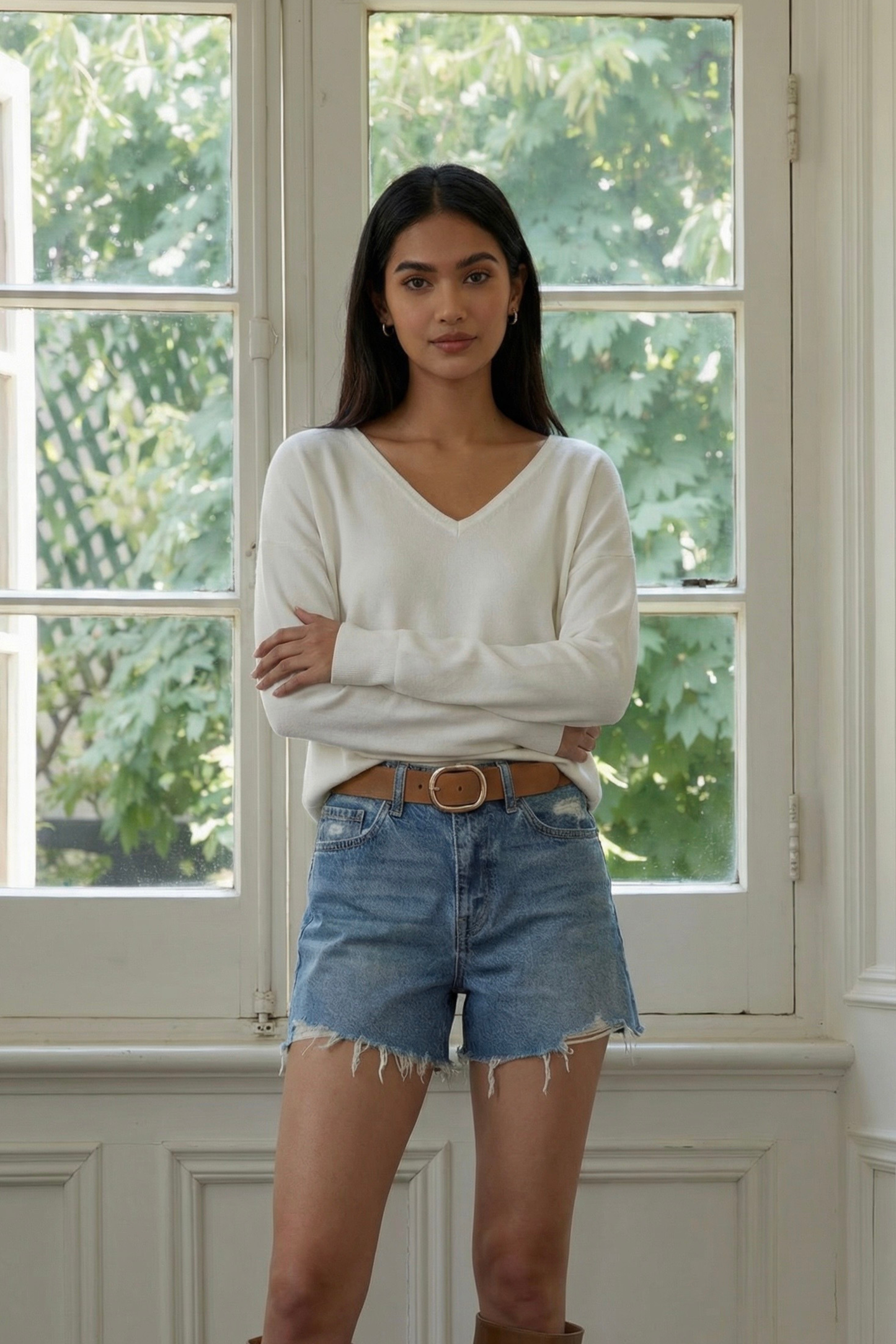Casey V Neck Sweater