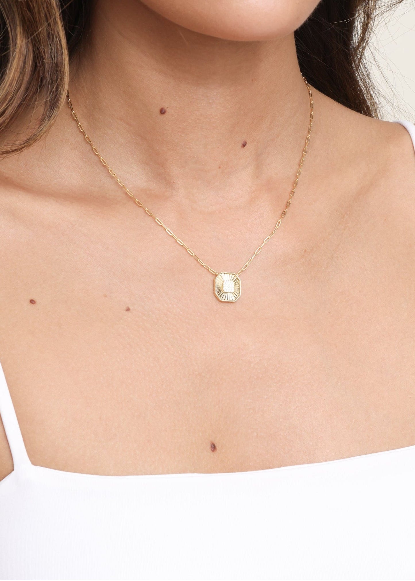 Chastine Pendant Necklace W Cz