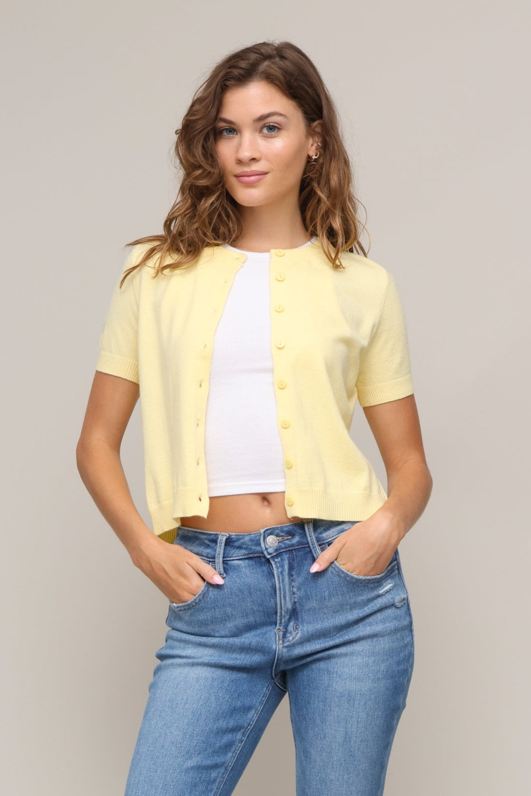 Chelsea Short Sleeve Cardigan