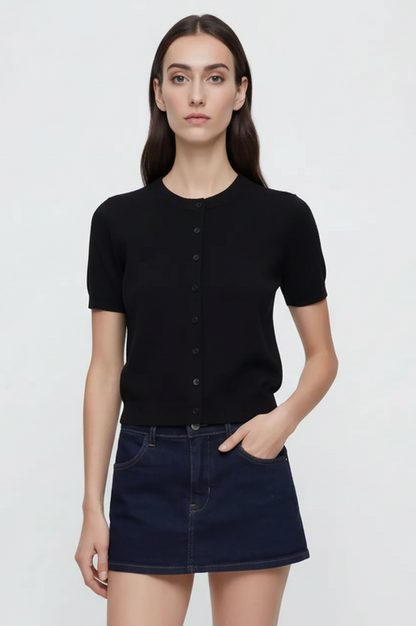 Chelsea Short Sleeve Cardigan
