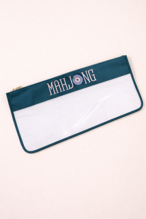 Clear Mahjong Storage Case