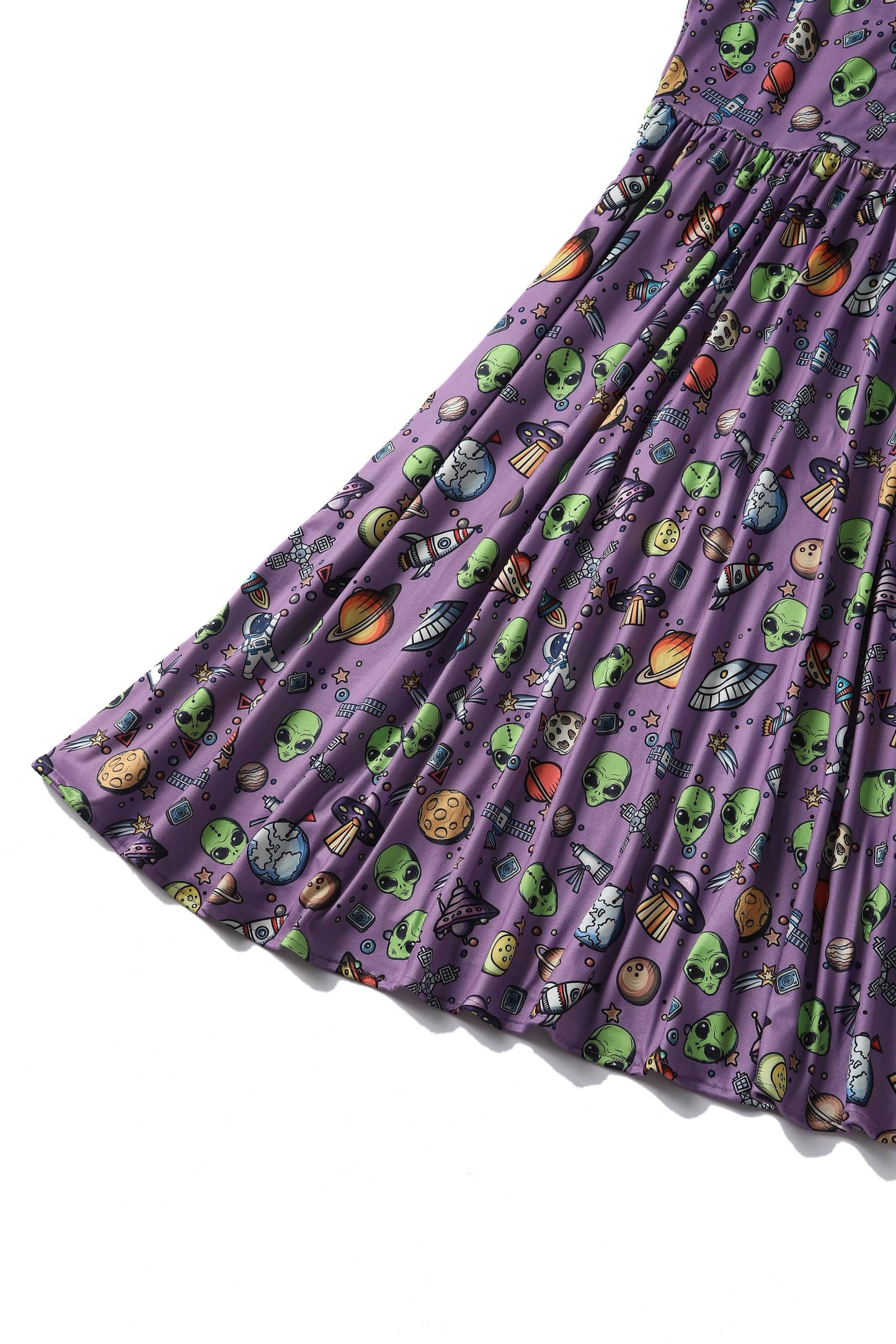 Billie Purple UFO & Alien Dress
