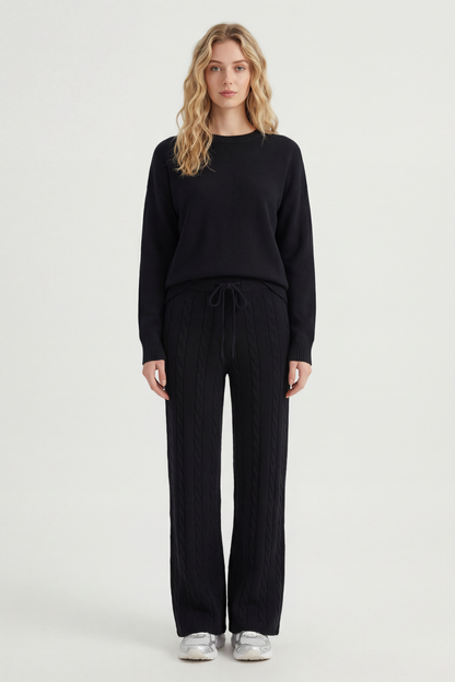 Cloud Cable Knit Pant