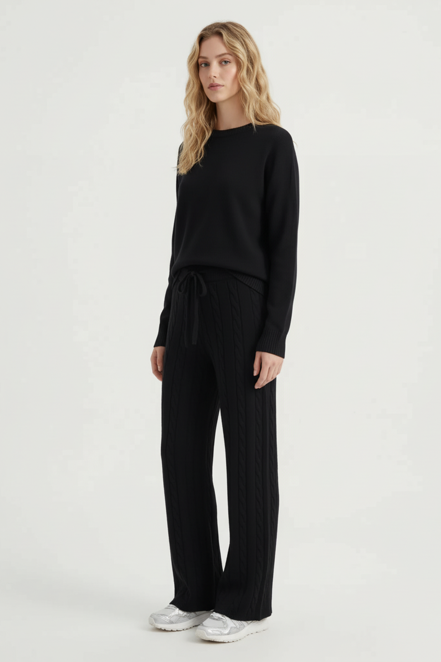 Cloud Cable Knit Pant