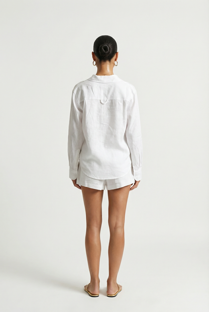Coastal Breeze Linen Shirt
