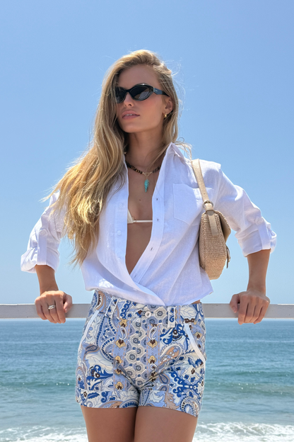 Coastal Breeze Linen Shirt