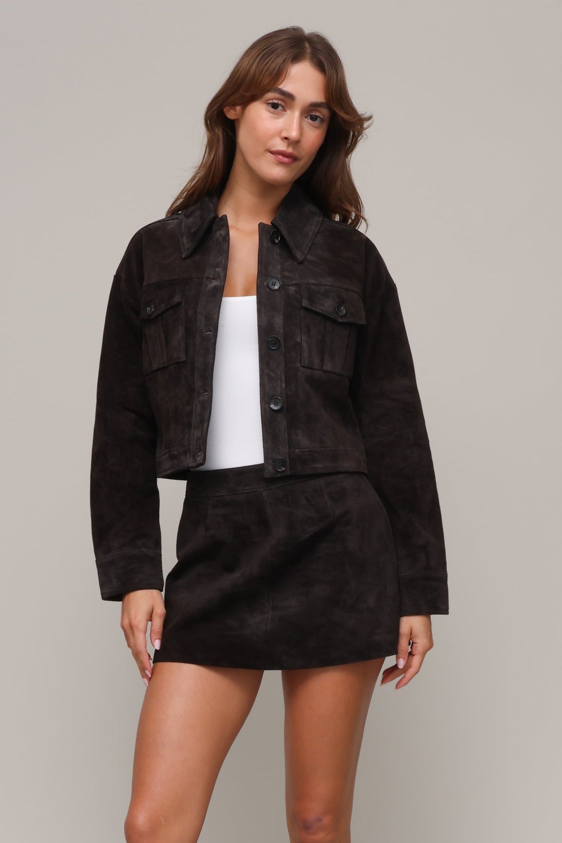 Coco Suede Jacket