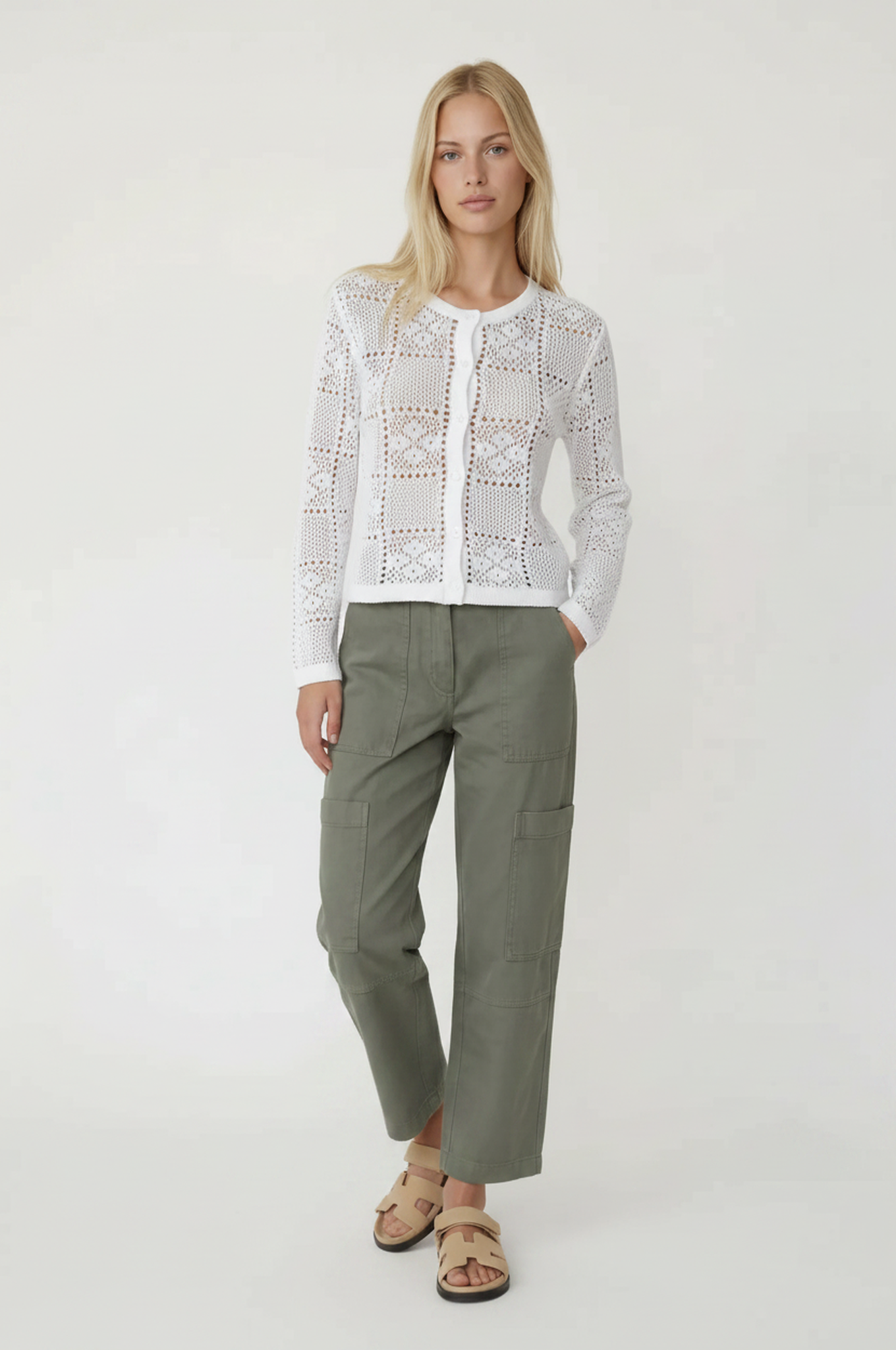 Codi Crochet Cardigan