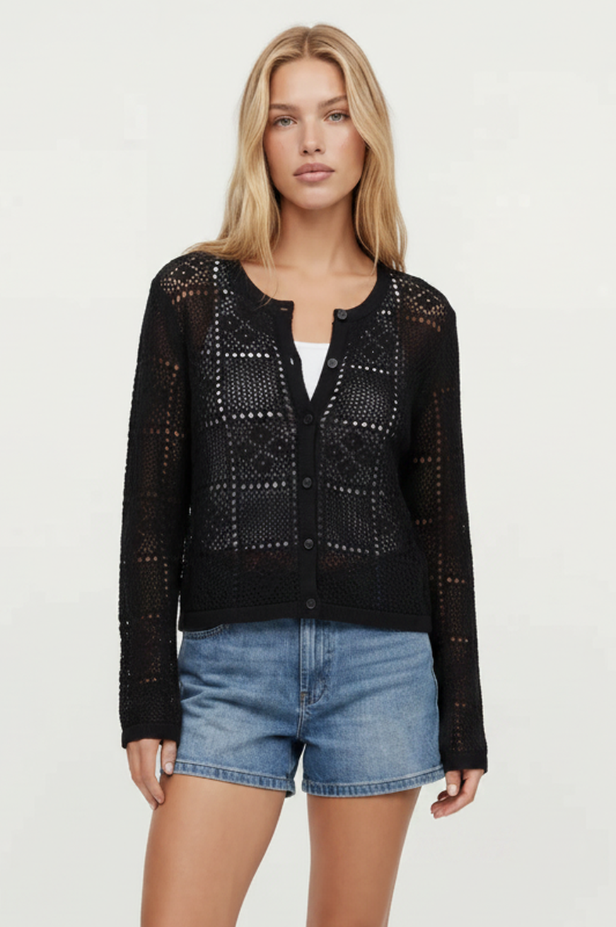 Codi Crochet Cardigan