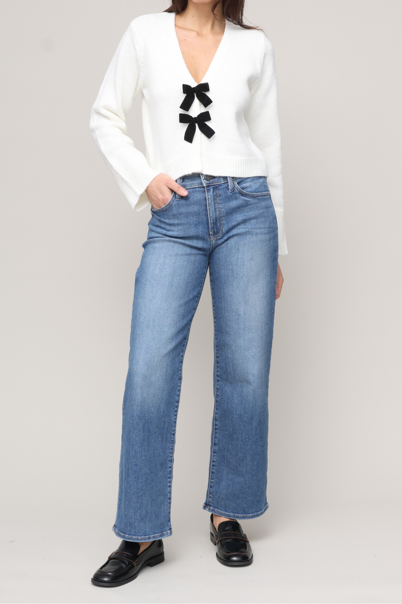 Colette Bow Cardigan