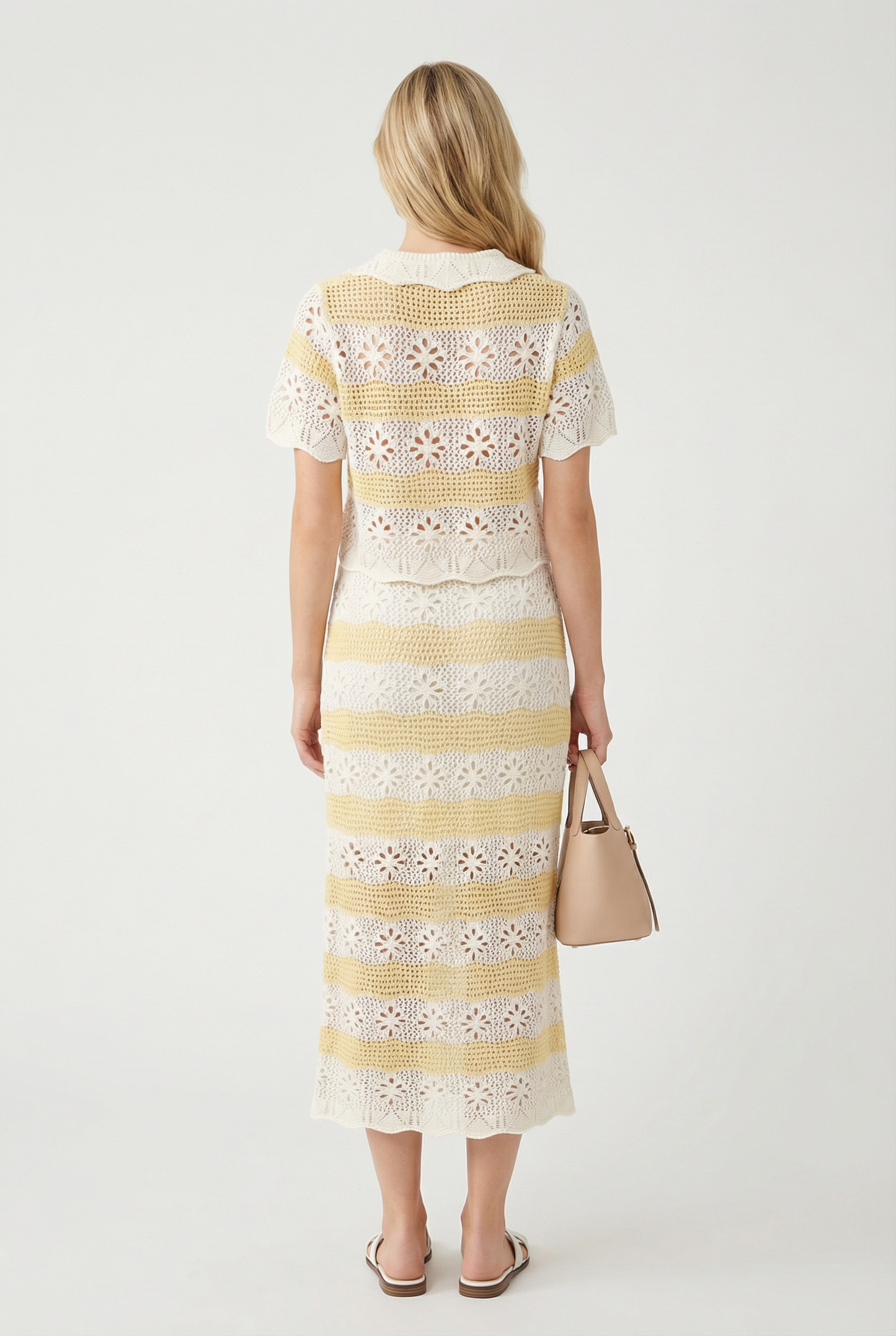 Daisy Baby Crochet Knit Top