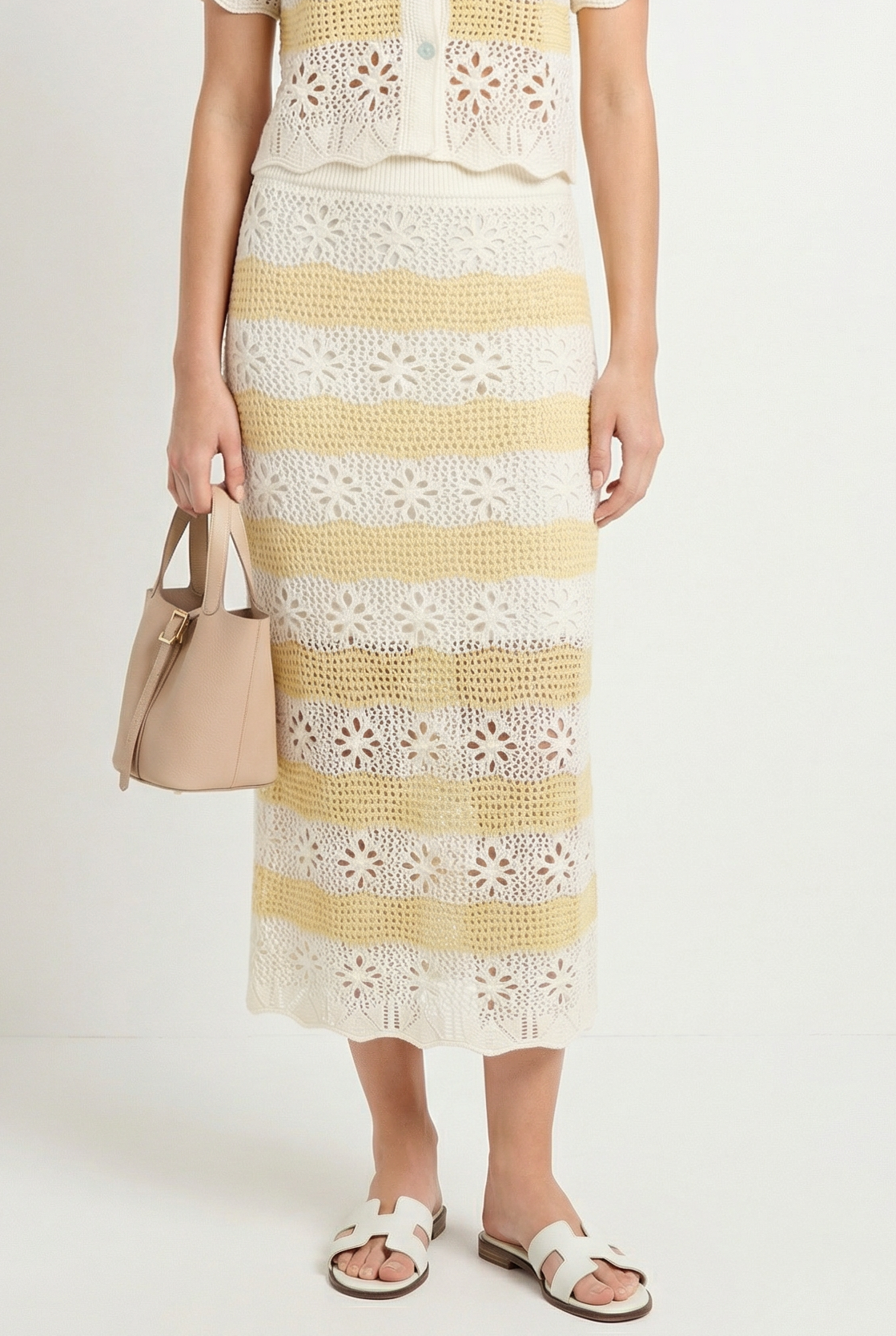 Daisy Baby Crochet Knit Skirt
