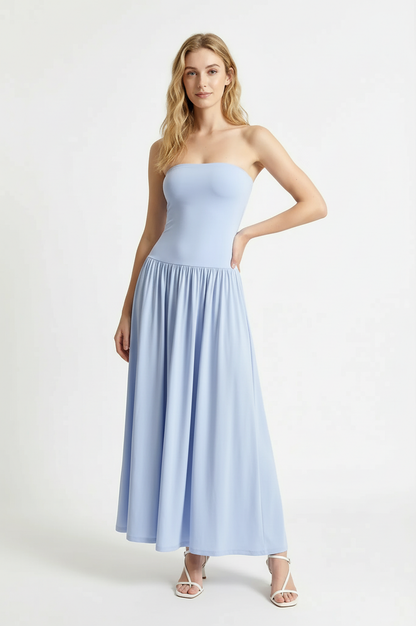 Daria Drop Waist Maxi Dress