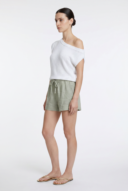 Daylight Linen Drawstring Short