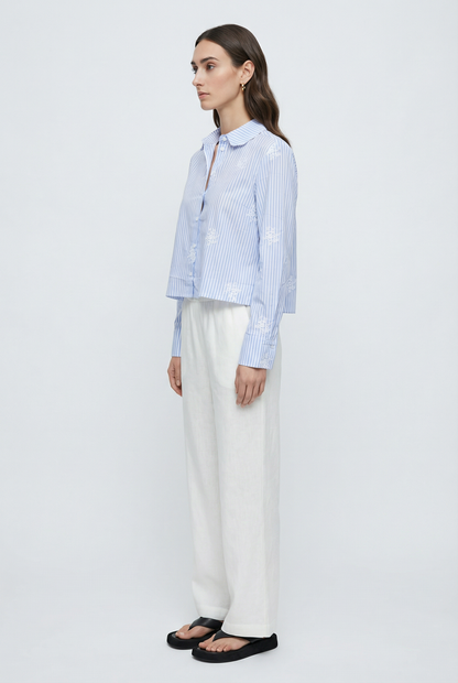 Deb Embroidered Button Down