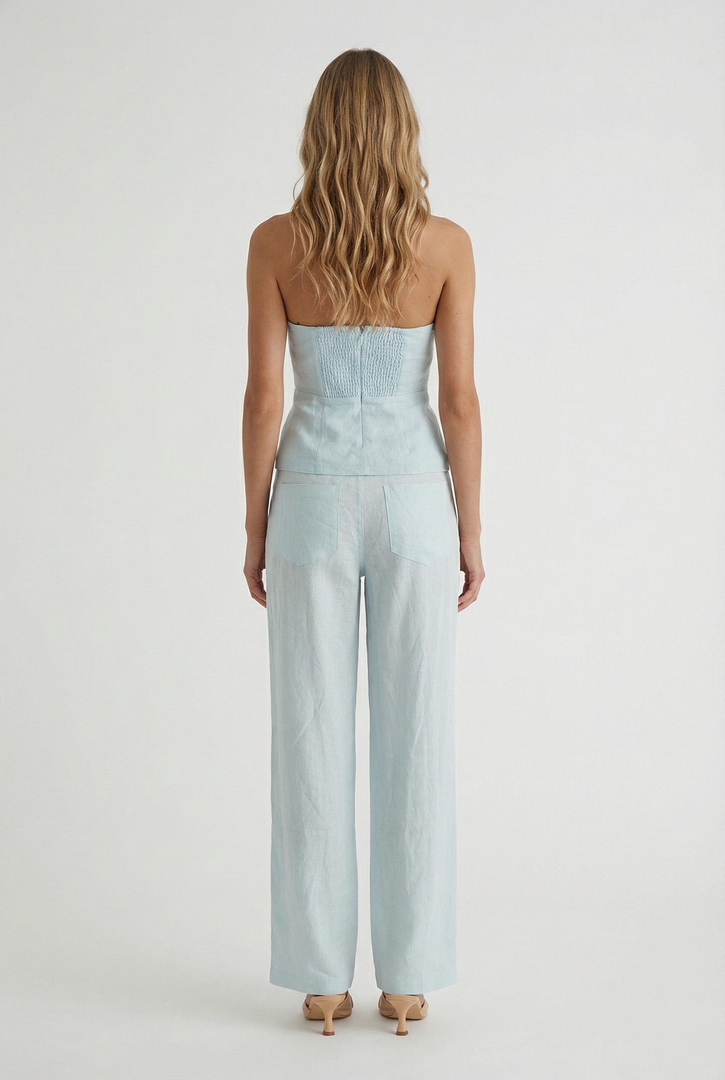 Dune Road Linen Halter Top