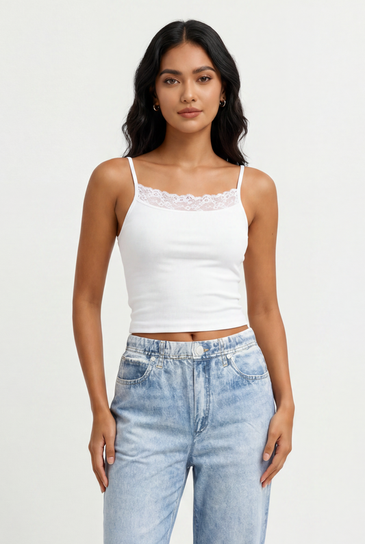 Essential Lace Trim Camisole