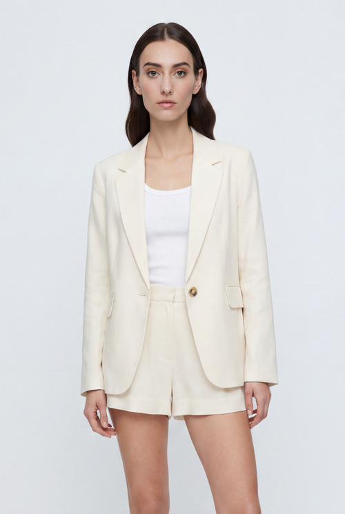 Evan Linen Blazer