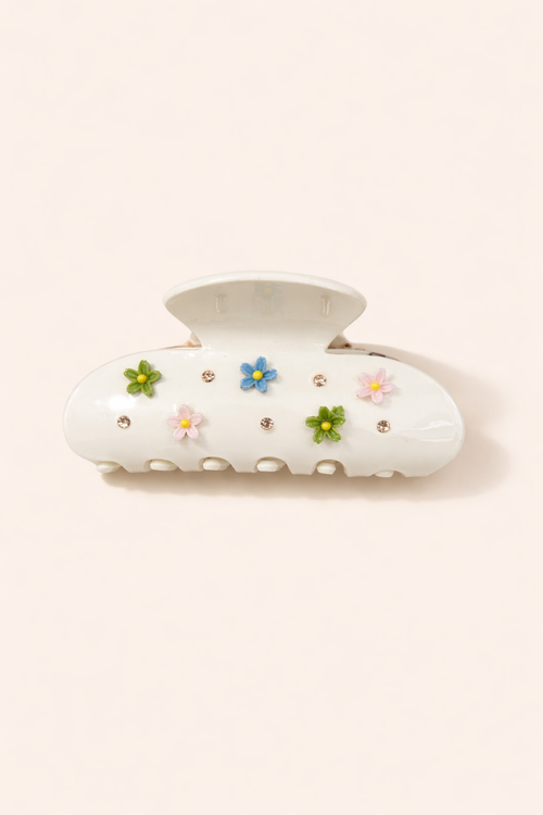 Fay Multi Flower Hair Clip