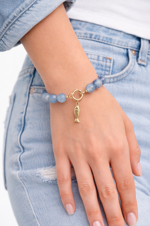 Francine Beaded Fish Bracelet