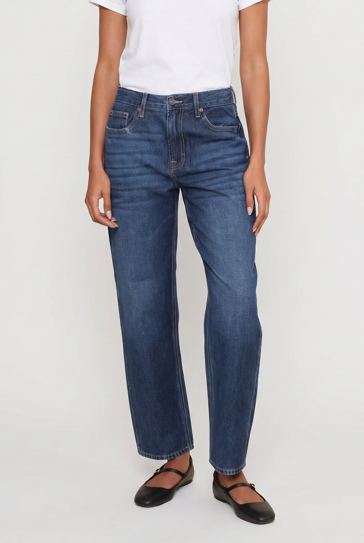 Hailey Relaxed Boyfriend Jean