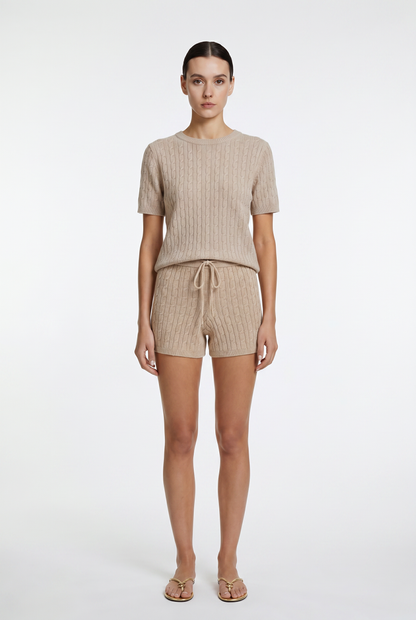 Hampton Cable Knit Top