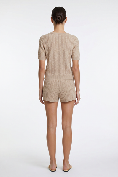 Hampton Cable Knit Top