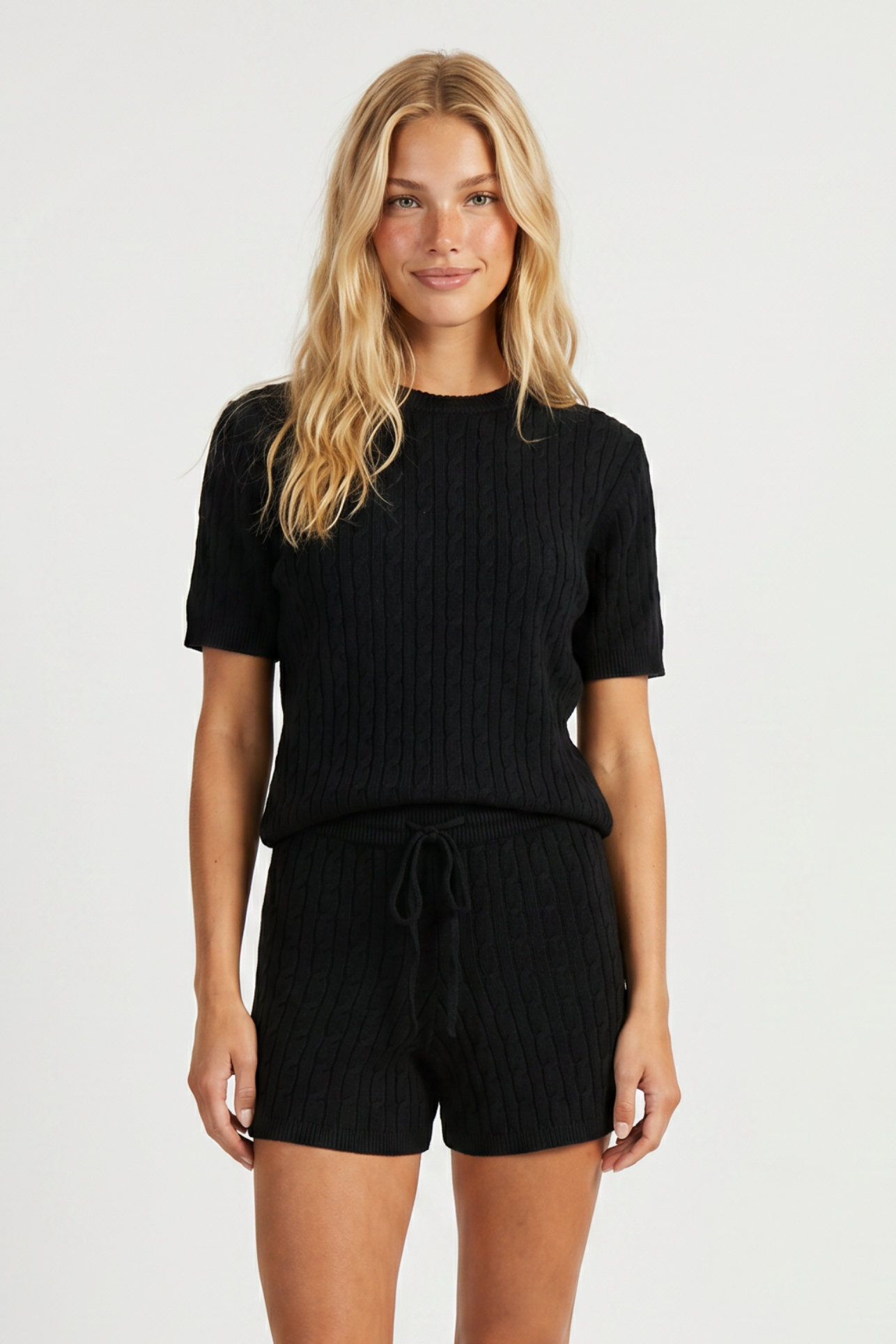 Hampton Cable Knit Top