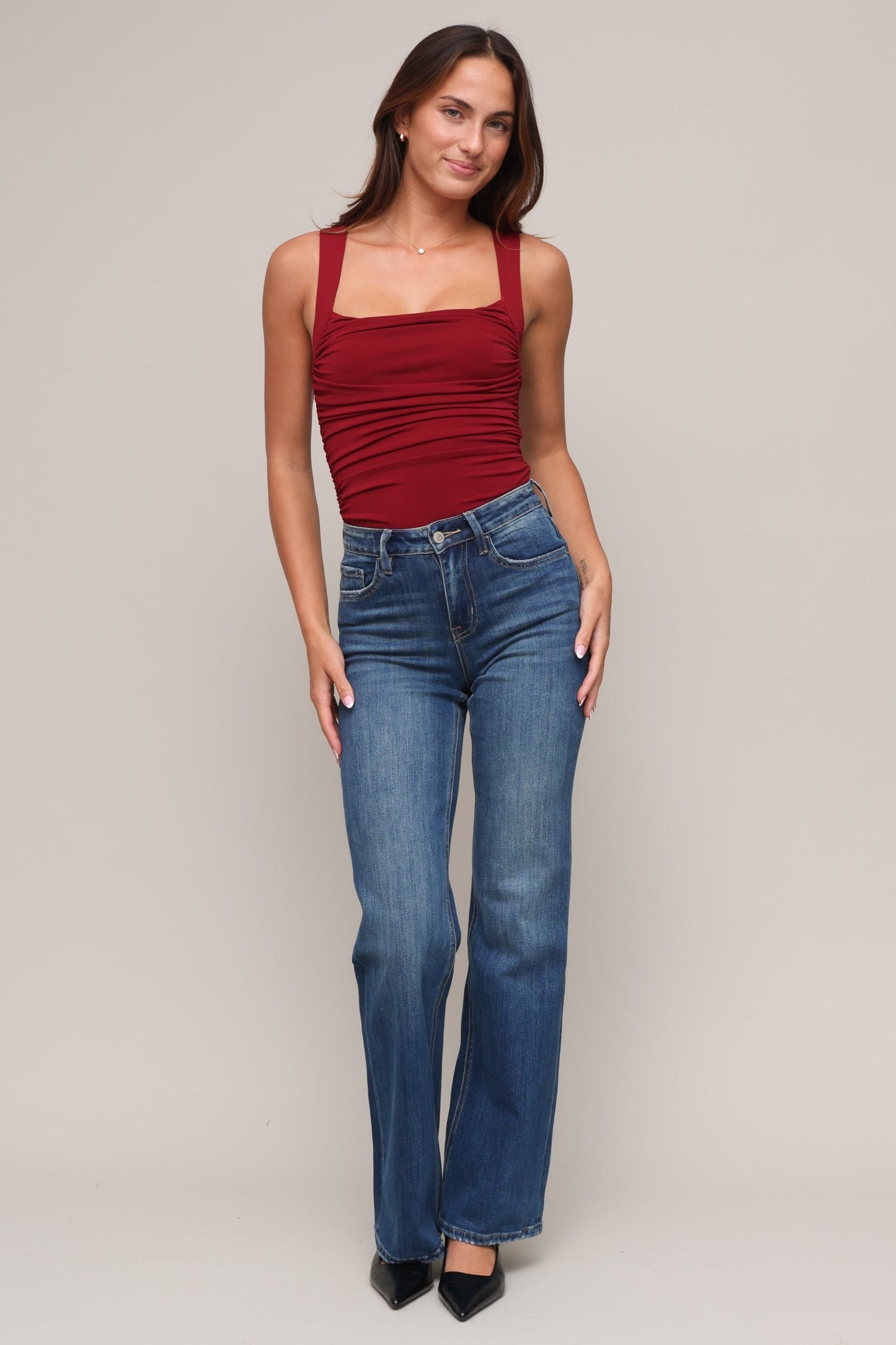 High Rise 90s Vintage Flare