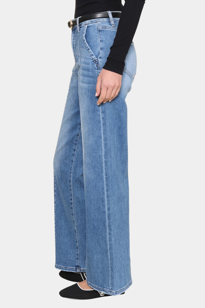 High Rise Wide Leg