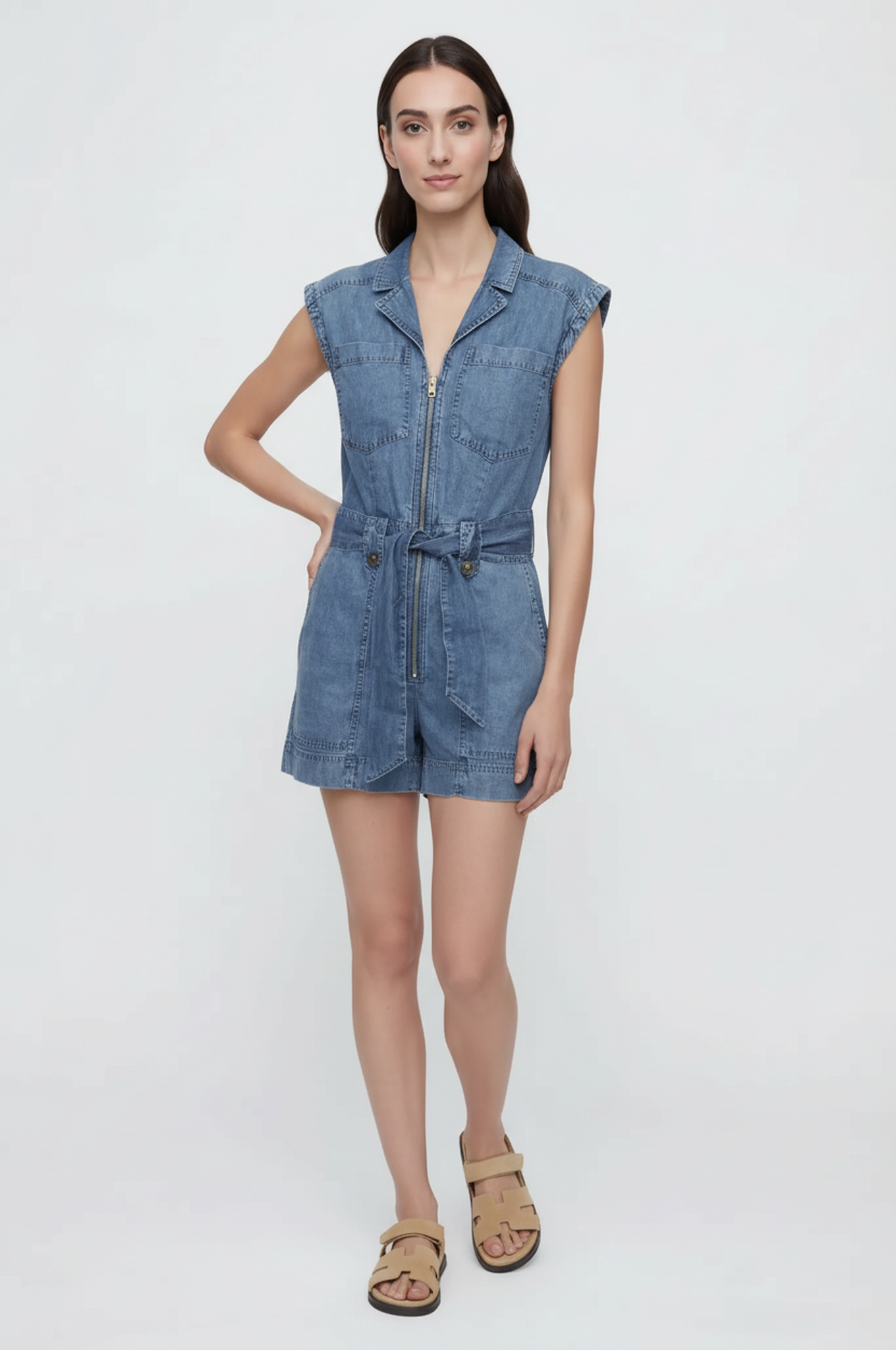 Holland Denim Romper