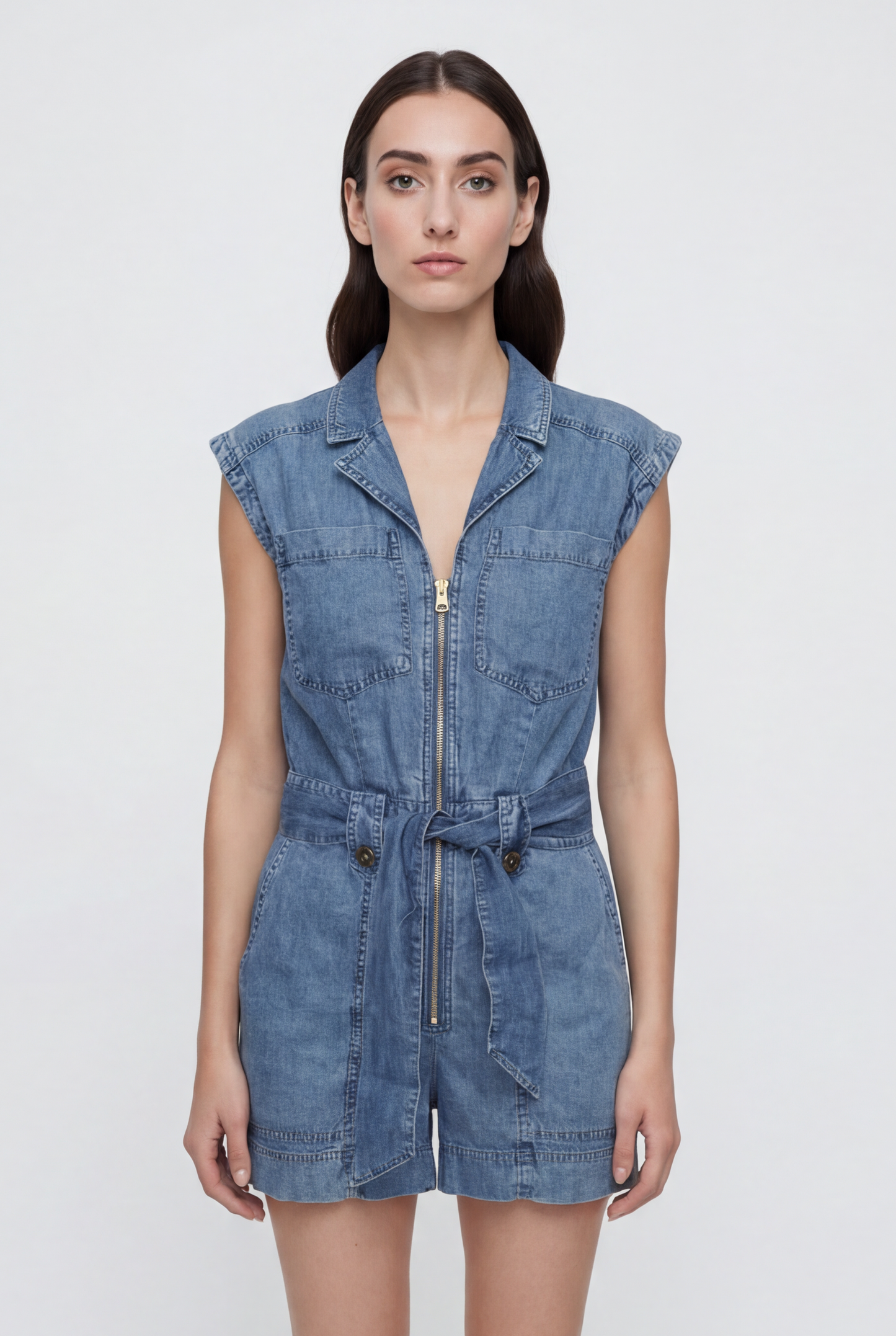 Holland Denim Romper