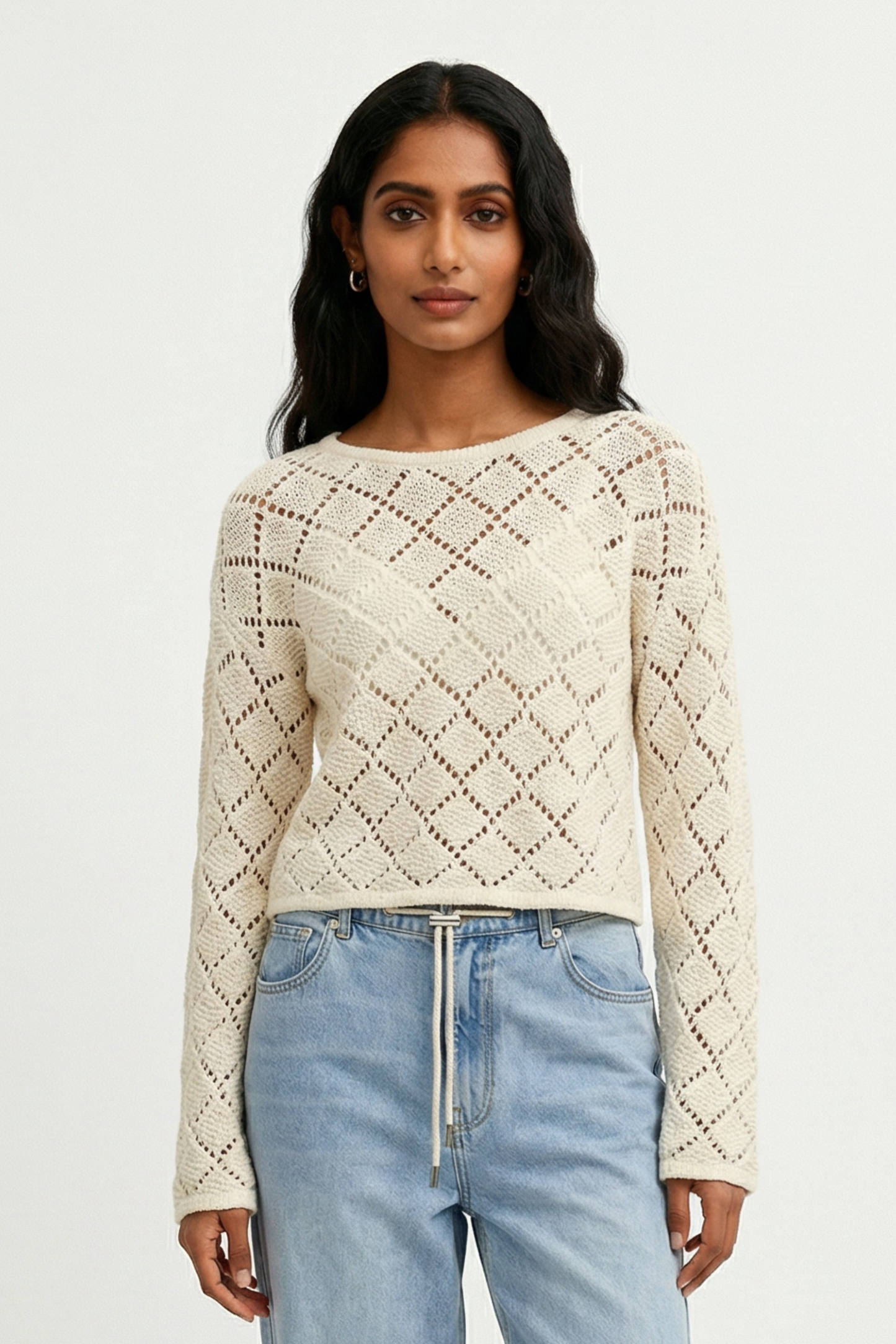 Hullen Crochet Sweater