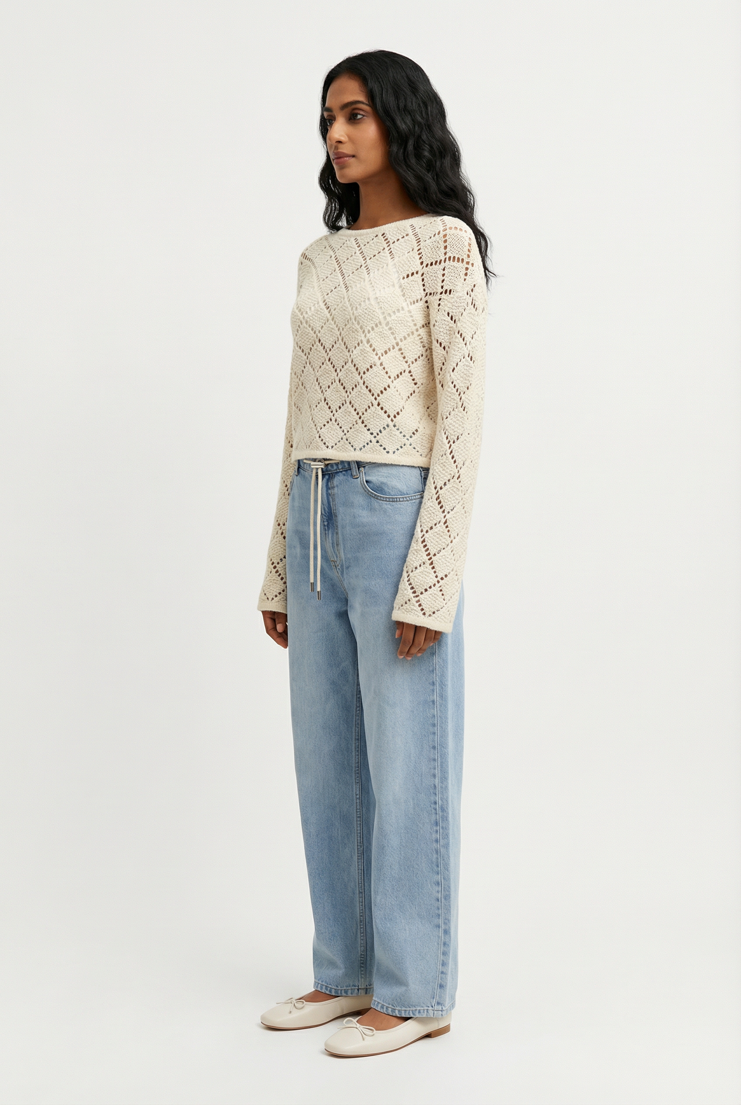 Hullen Crochet Sweater