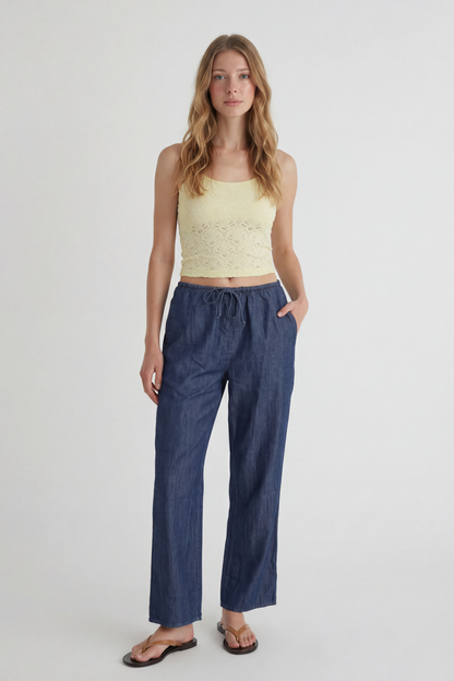 Isla Lace Crop Top