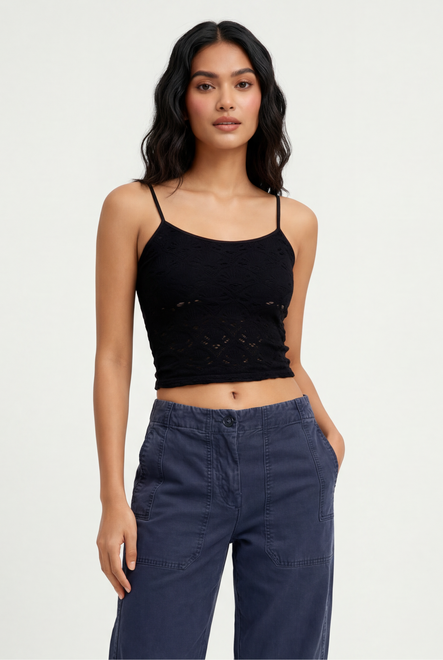 Isla Lace Crop Top