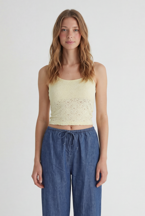 Isla Lace Crop Top