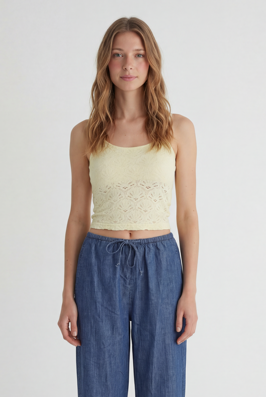 Isla Lace Crop Top