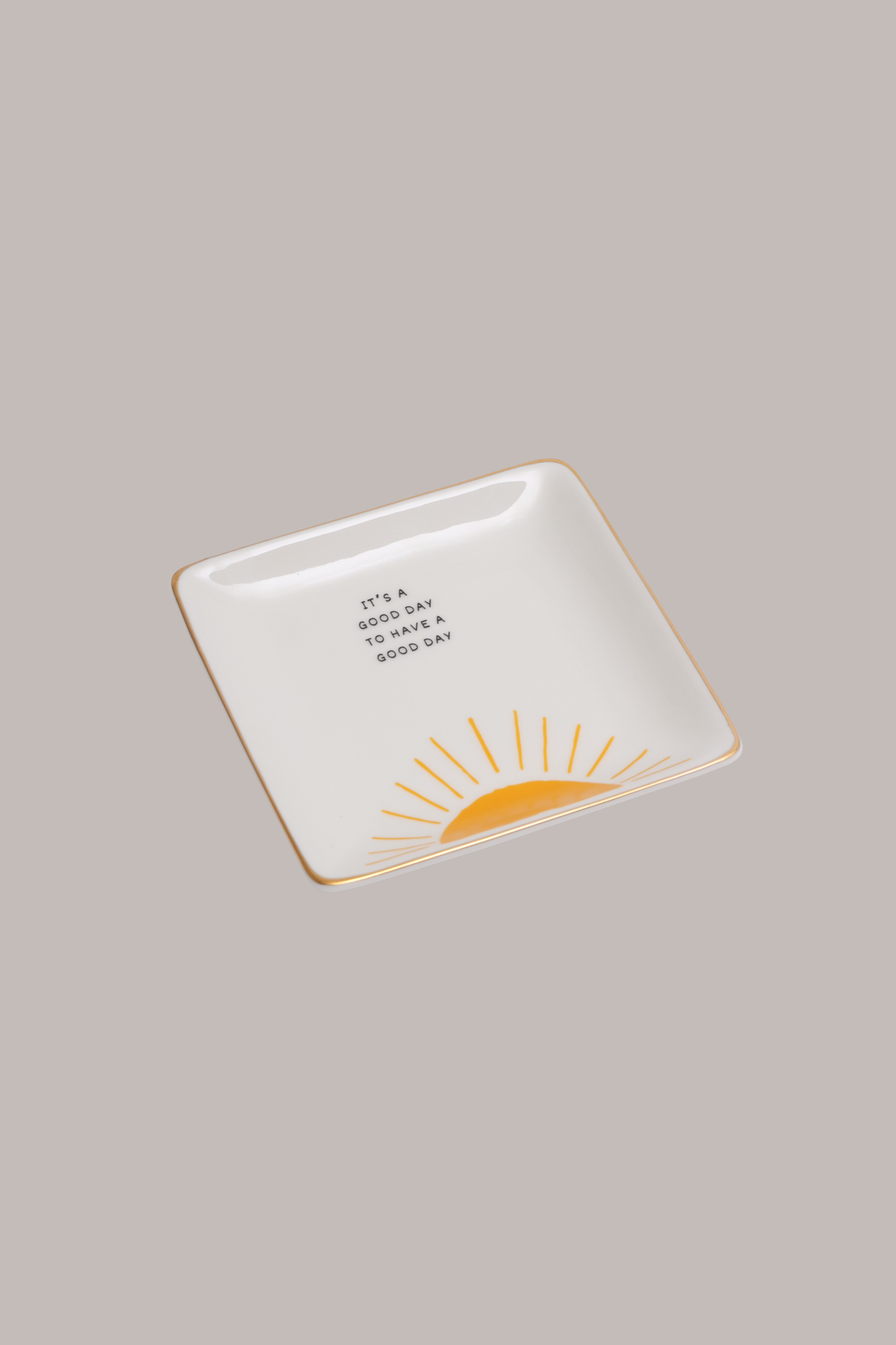 It's a Good Day Square Trinket Tray
